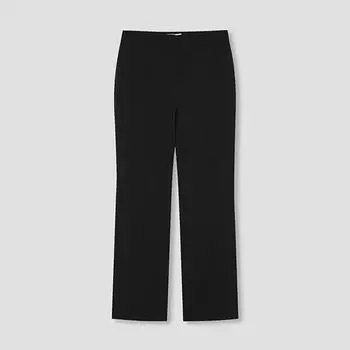 Она S Miss Solid Straight Slacks SwwSln31010 Bk blacks/44
