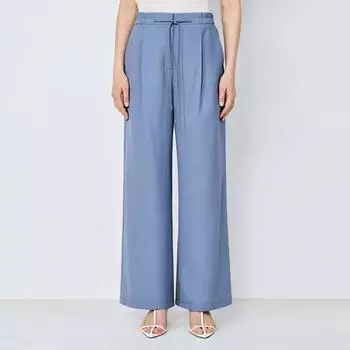 Она S Miss String Banding Широкие брюки SwwSlo21150 Blue/55