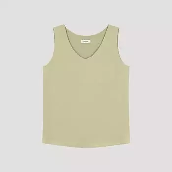 Она S Miss V Neck SleeVoleSS BlouSe Swwblo22130 Be beige/55