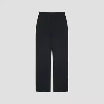 Она S Miss Wool Back Banding Slim брюки SwwSlo42050 De DARK GREEN/55