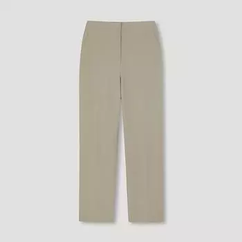 [Она S пропустила] Укороченные брюки с резинкой сзади SwwSlo11020 Lk light khaki/55