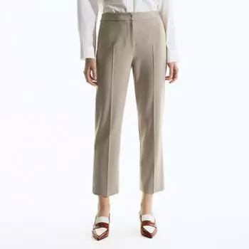 Она скучает по базовым брюкам с полосками SwwSln31040 beige/55