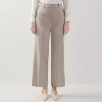 Она скучает по базовым широким брюкам SwSSlo11020 dark brown/44