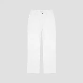 Она скучает по базовым узким джинсовым брюкам SSmSlo22020 Ow off-white/55