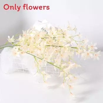 Онцидиум Вишневый Цвет Искусственные Цветы Для Фотосъемки Свадебной Площадки