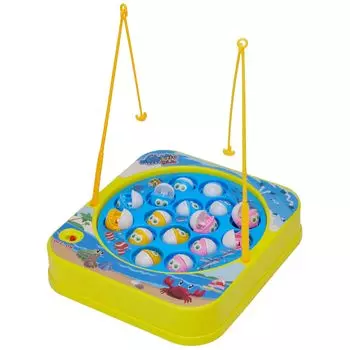 Onda Fishing Game Toy Board Game Kids Round Fishing Fishing Game Fishing Party Game for 2 Players