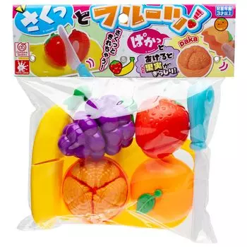 Onda Toy Play House Quick Fruit Kitchen Set Fruit Cuttable Pretend Play Pretend Shopping Educational Toy