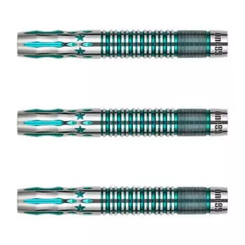 One80 One Eighty Number Eight 2BA 19g Emerald Yasuko Uehara Model Dart Barrel Dart Set #8