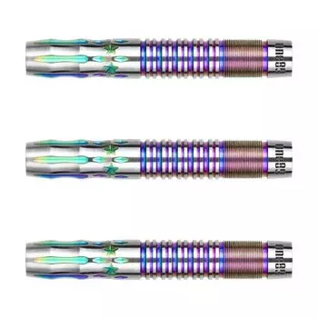One80 One Eighty Number Eight 2BA Rainbow Yasuko Uehara Model Dart Barrel Dart Set #8 17,5 г