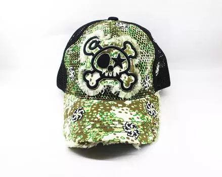 One Bite One Fish Cap Mesh OBOF Babel 2 Camou (9470)