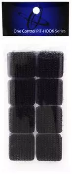One Control One Control Effector Застежка-липучка Pit Hook Square PH-SQ чёрный
