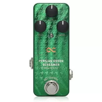 One Control Persian Green Screamer Overdrive Гитарный эффектор