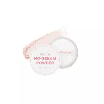 ONE-DAY S YOU Персиковая пудра без кожного сала 4 г