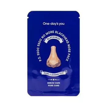 One Days You Sebum Soaking No More Blackhead Nose Pack 5 листов