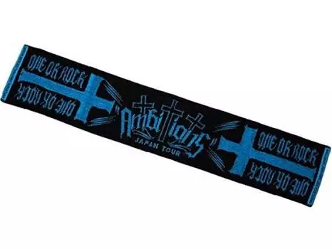 ONE OK ROCK 2017 JAPAN TOUR Tour Goods Полотенце для глушителя «Амбиции» (СИНИЙ)