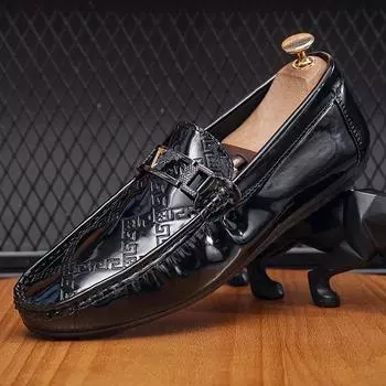 One-pedal Doudou shoes men s soft soles 2024 spring new driving cover feet casual single shoes men s loafers 39