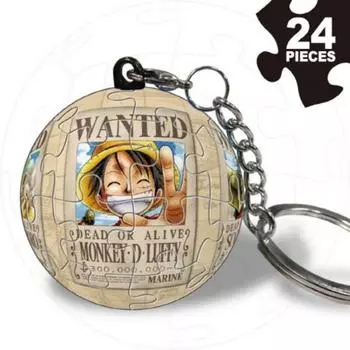 One Piece 3D Gumper Four 24PCS: Назначение ЧАСТЬ 1 Корея 3d Пазл