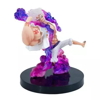 One Piece Аниме Игрушка Sun God Gear 5 Ника Луффи ПВХ Коллекция Модель Фигурка Декор 12cm-without box разноцветный