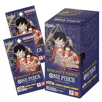 One Piece Card Game Booster Pack ROMANCE DAWN/OPK-01/ Корейская версия, популярная корейская игра