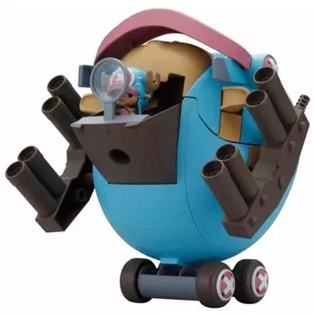 One Piece Chopper Robo Super Нет. 1 пластиковая модель Guard Fortress с цветовой кодировкой