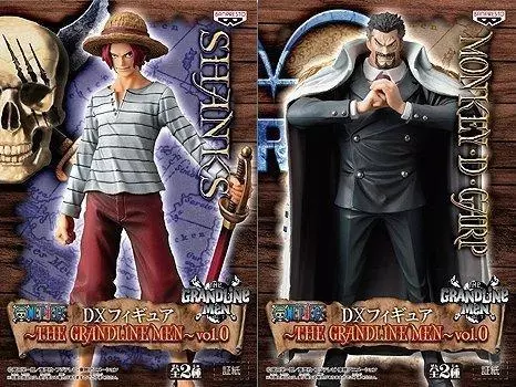 Фигурка One Piece DX GRANDLINE Все 2 типа набор Grand Line Men ONEPIECE Garp Shanks Banpresto ~THE MEN~ VOL.0