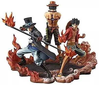 One Piece DXF BROTHERHOOD II Фигурка Аниме Товары Приз Банпресто Луффи, Сабо и Эйс Все 3 типа Полный комплект