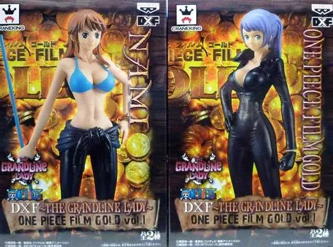 One Piece dxf ~ Grandline Lady ~ One Piece Film Film Gold Vol.1 2 типа набор