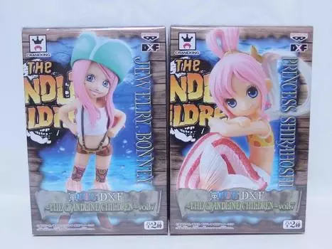 One Piece DXF THE GRANDLINE CHILDREN Shirahoshi Bonnie типы полный полный том 7 & (2 набора)