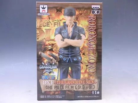 One Piece DXF THE GRANDLINE MEN ONE PIECE FILM GOLD Roronoa Zoro Аниме Фигурка Товары Приз Banpresto vol.3