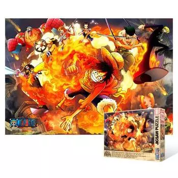 One Piece - Fighting Spirit [Бои] - пазл из 1000 деталей, популярная корейская головоломка