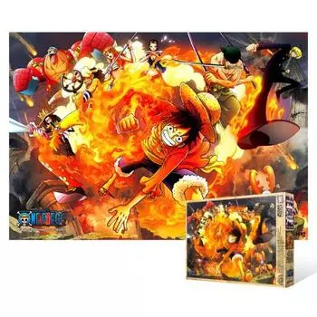 One Piece - Fighting Spirit [Fighting] - 500 piece jigsaw puzzle, popular Korean puzzle