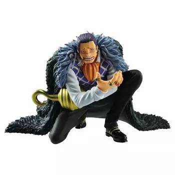 One Piece Figure Crocodile BATTLERECORDCORRECTION 8cm Size Approx. чёрный