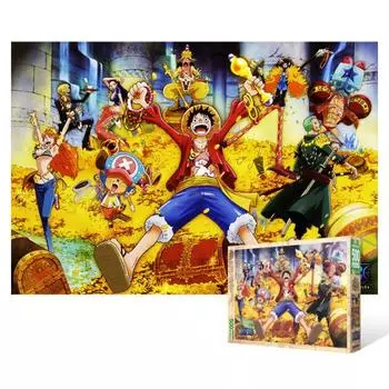 One Piece - Finding Treasure - 500 Piece Jigsaw Puzzle, популярная корейская головоломка