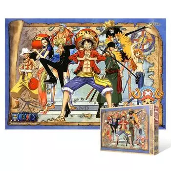 One Piece - From the Other Side of the New World - 500 Piece Jigsaw Puzzle, популярная корейская головоломка