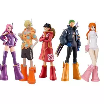 One Piece Future Island Series Фигурка Чоппер Нами Луффи Зоро Санджи Бонни Модель 22 см ПВХ Фигурки Статуэтка Коллекция Подарки для детей