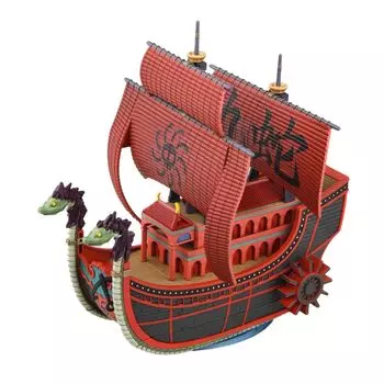 One Piece Grand Ship Collection Kuja Pirate Ship TV анимация ОДНА пластиковая модель (Из ЧАСТИ) Цветовая кодировка красный