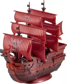 One Piece Grand Ship Collection Red Force Release Commemoration Цветная пластиковая модель FILM RED Ver.. Цветовая кодировка красный