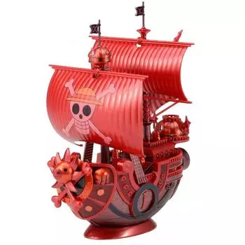 One Piece Grand Ship Collection Thousand Sunny [FILM RED] Выпуск юбилейной цветной версии. Пластиковая модель с цветовой кодировкой