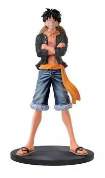 One Piece JEANS FREAK Monkey Luffy Black Color Banpresto Prize vol.1 (Luffy) 1 D.