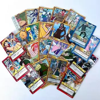 One Piece Kard Game 24 Card Set Figure Gacha