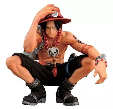 One Piece KING OF ARTIST THE Ace Аниме Фигурка Приз Banpresto PORTGAS D ACE белый
