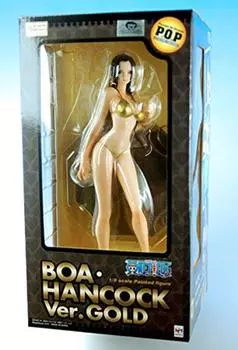 One Piece LIMITED EDITION Боа Хэнкок масштабная покрашенная готовая фигурка Portrait.Of.Pirates Ver.GOLD 1/8