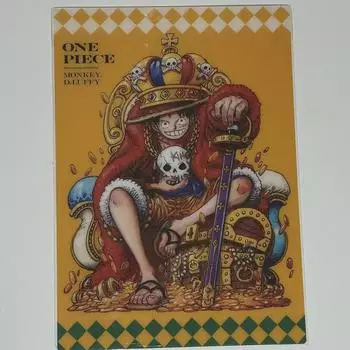 One Piece Луффи Прозрачный Плакат