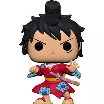 One Piece Луффи в кимоно Metallic US Pop! винил
