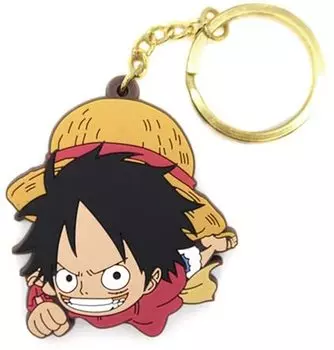 One Piece Luffy Tsumamare Keychain Ready (Battle Ver.)