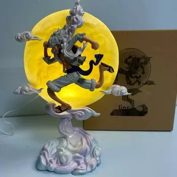 One Piece Luminous Ника Луффи, бегущий на Луну Статуя Moon Run Luffy