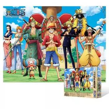One Piece - Обезьяна Д.. Пират Луффи [Мини] - пазл из 2000 деталей, популярный корейский пазл