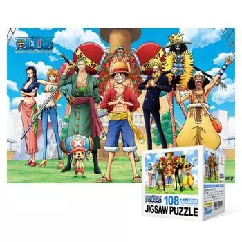 One Piece - Monkey D. Luffy Pirate [Mini] - 108-piece jigsaw puzzle, popular Korean puzzle