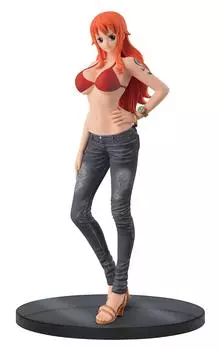 One Piece NAMI JEANS FREAK vol.2 Одиночная фигура, красный и черный