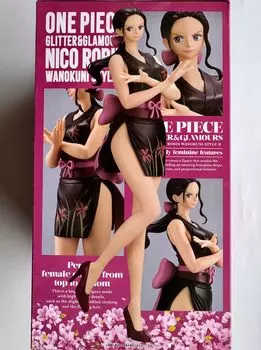 One Piece NICO ROBIN WANOKUNI STYLE Robin Figure B Color GLITTER&GLAMOURS